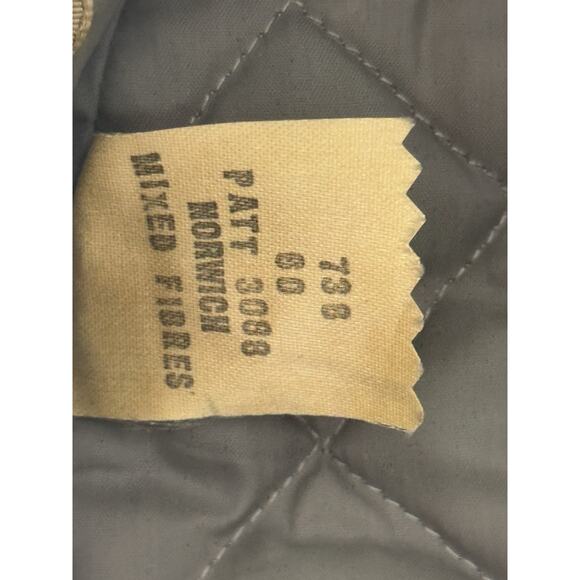 Vintage Men British Cap Failsworth, Norwich Fibers Quilted Inside 7 3/8 - Picture 2 of 5